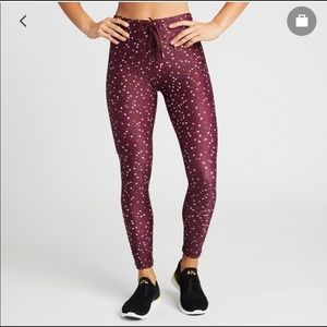 The Upside X Soulcycle Heart Leggings